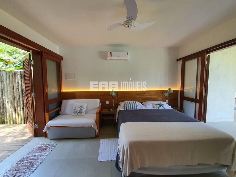 Casa recém reformada para locação de temporada em Itamambuca