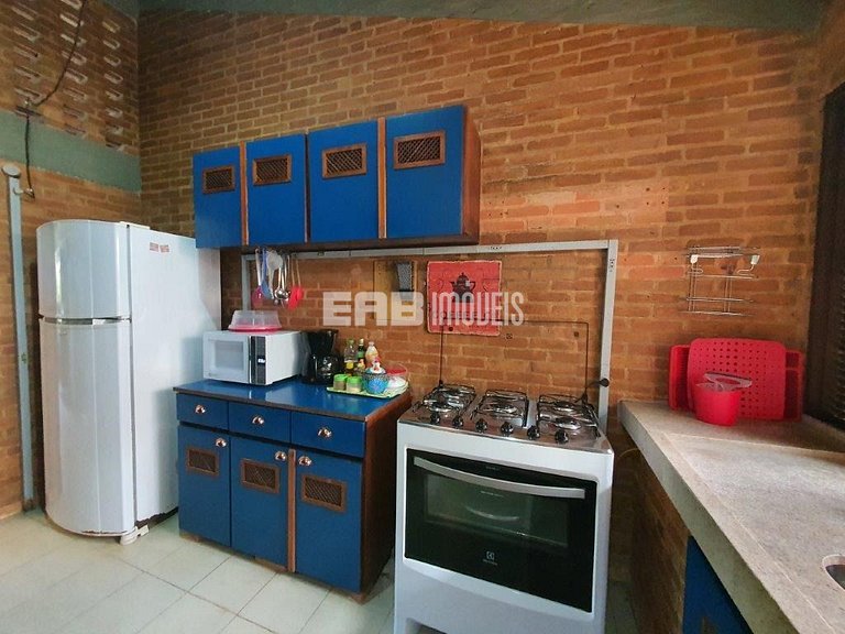 Casa com piscina, churrasqueira e ar em Itamambuca