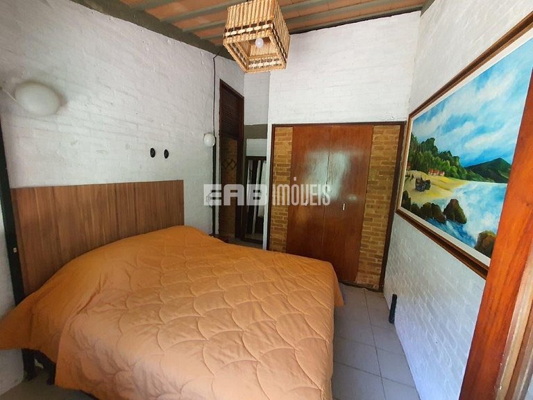 Casa com piscina, churrasqueira e ar em Itamambuca