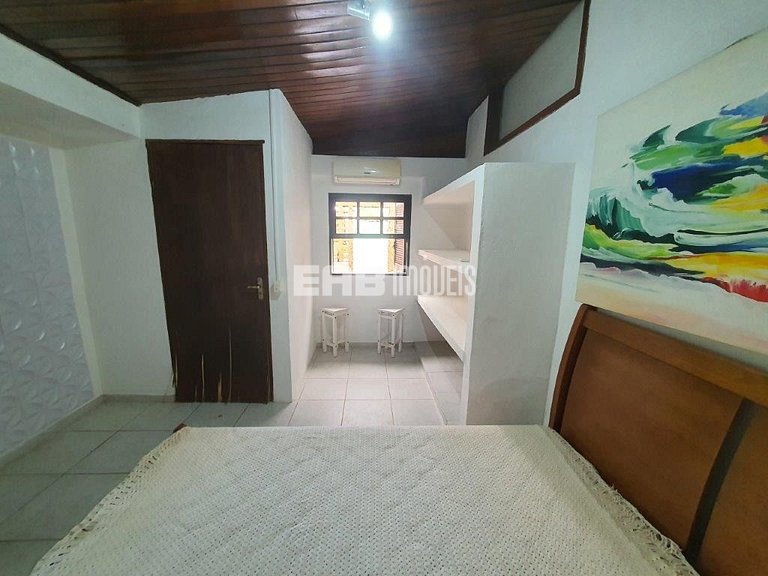 Casa com piscina, churrasqueira e ar em Itamambuca