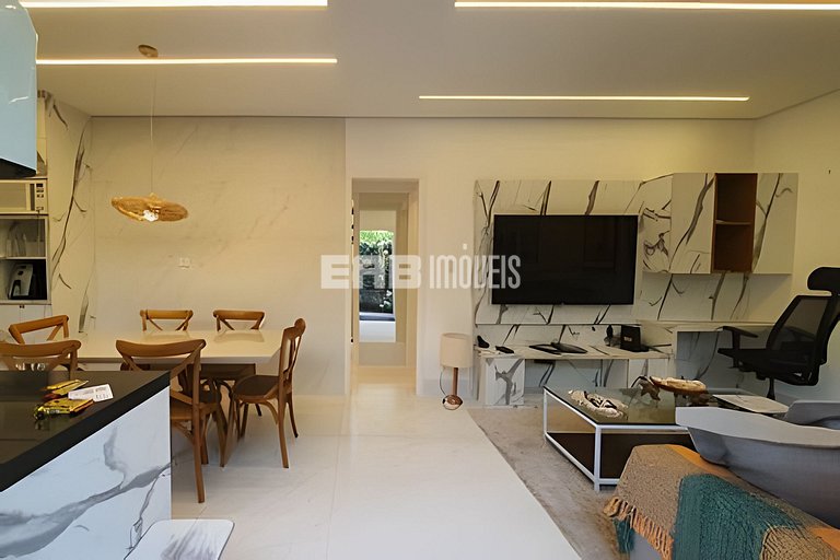 Casa para 4 pessoas a 80m da praia de Itamambuca