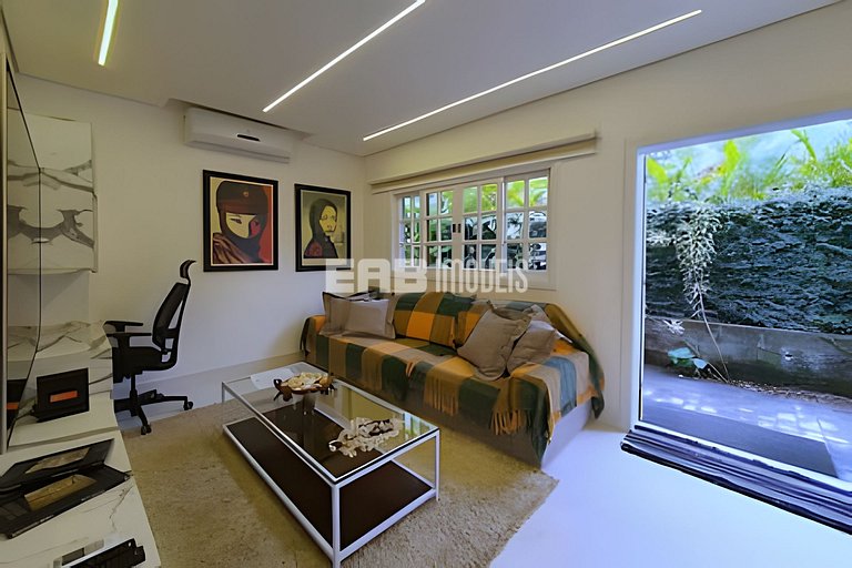 Casa para 4 pessoas a 80m da praia de Itamambuca