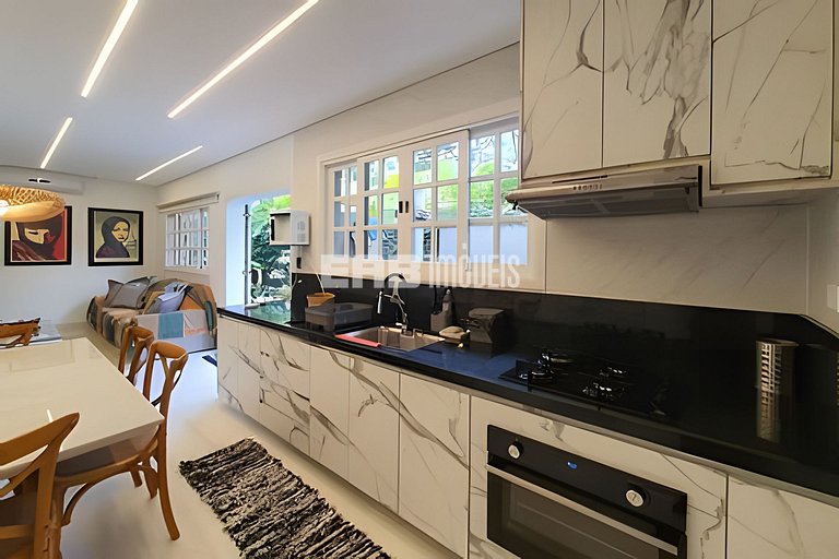 Casa para 4 pessoas a 80m da praia de Itamambuca