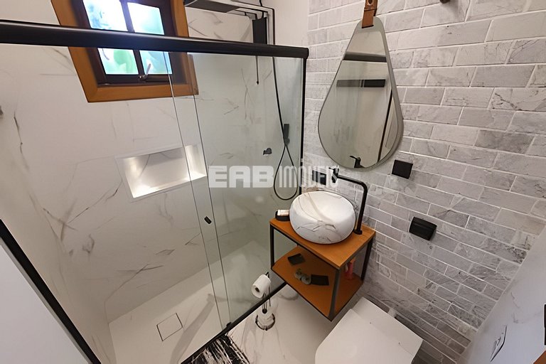 Casa para 4 pessoas a 80m da praia de Itamambuca