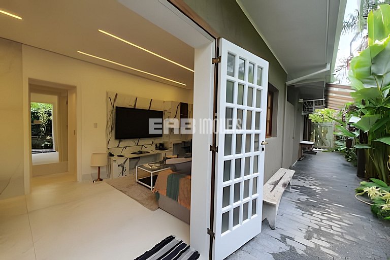 Casa para 4 pessoas a 80m da praia de Itamambuca