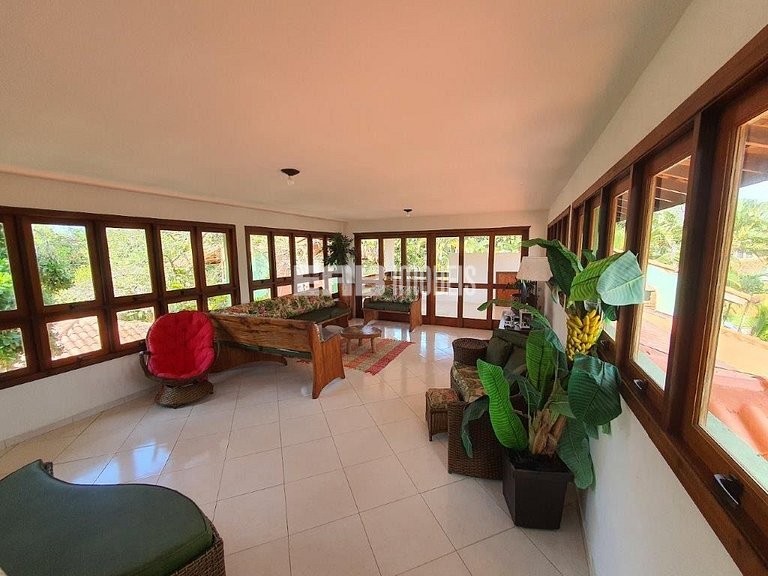 Casa a 40m do mar para temporada em Itamambuca