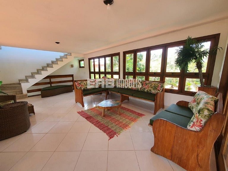 Casa a 40m do mar para temporada em Itamambuca