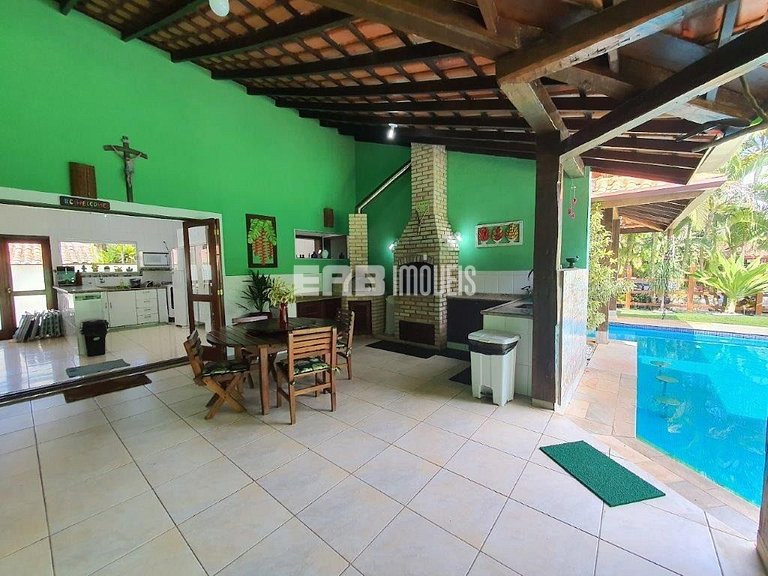 Casa a 40m do mar para temporada em Itamambuca