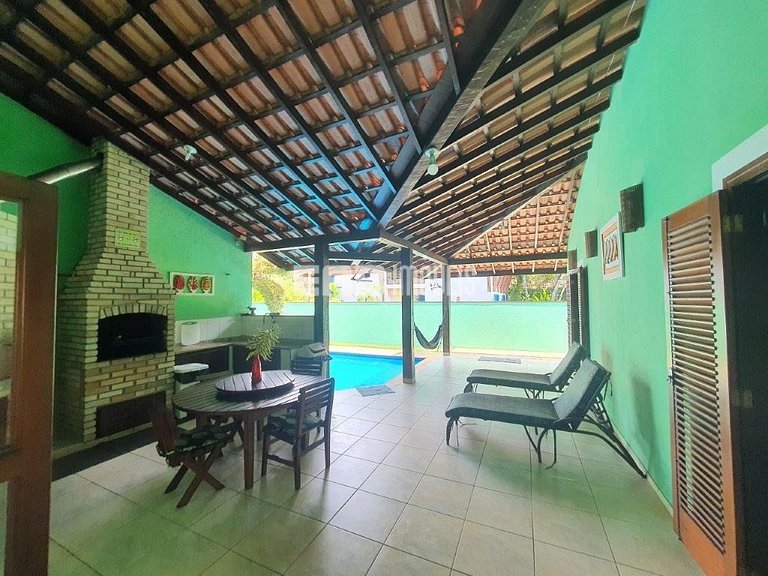 Casa a 40m do mar para temporada em Itamambuca