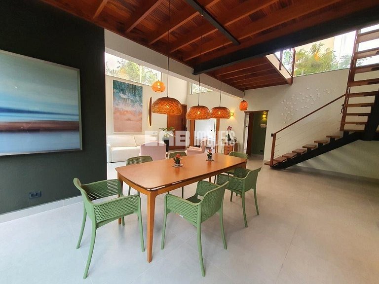 Casa de praia moderna para temporada em Itamambuca