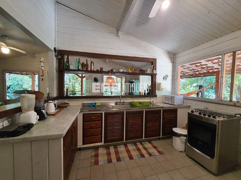 Refúgio em Itamambuca para locação de temporada