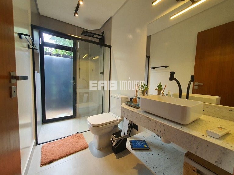 Casa de praia moderna para temporada em Itamambuca