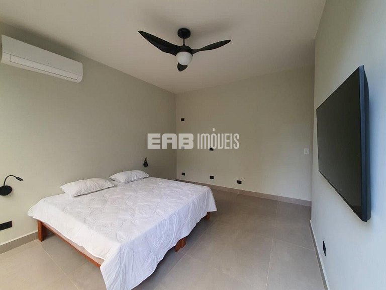 Casa de praia moderna para temporada em Itamambuca