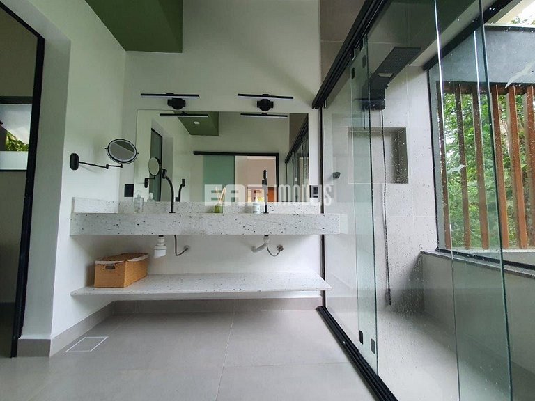 Casa de praia moderna para temporada em Itamambuca