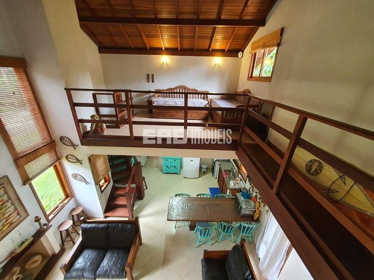 Casa na Praia de Itamambuca para temporada