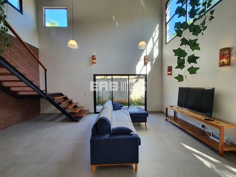 Casa para 7 pessoas na praia de Itamambuca