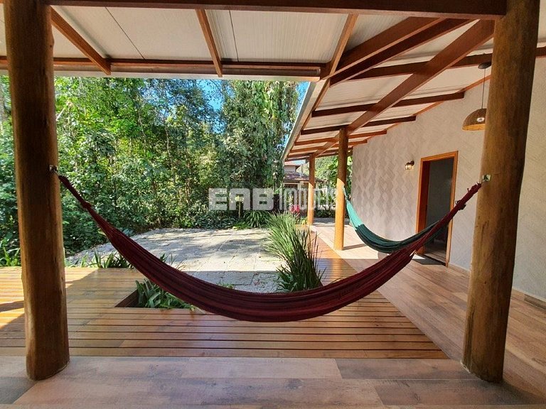 Casa para 7 pessoas na praia de Itamambuca