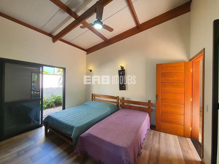 Casa para 7 pessoas na praia de Itamambuca