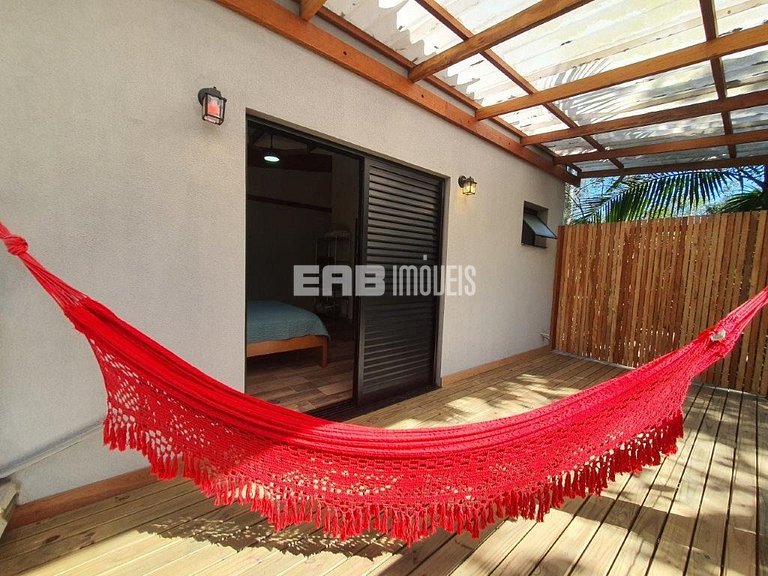 Casa para 7 pessoas na praia de Itamambuca