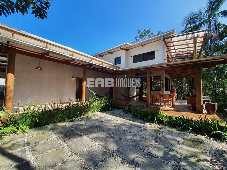 Casa para 7 pessoas na praia de Itamambuca