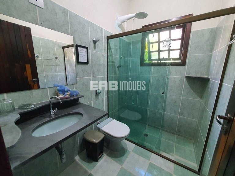 Casa no canto esquerdo da Praia de Itamambuca