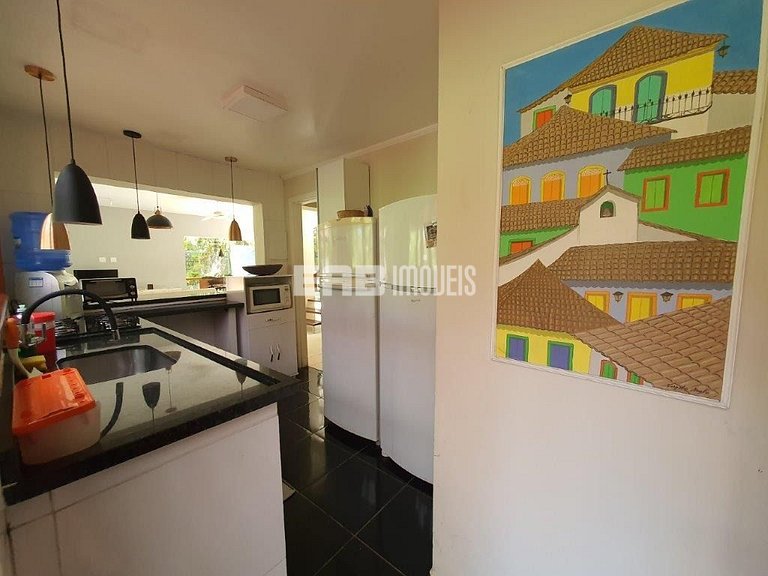 Casa com 5 suítes na praia de Itamambuca, Ubatuba