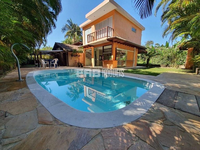 Casa com 5 suítes na praia de Itamambuca, Ubatuba