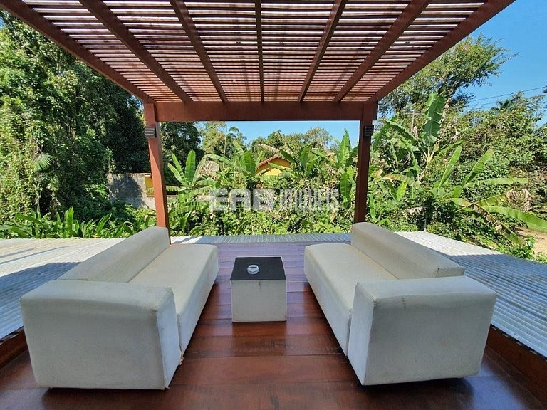 Casa com 5 suítes na praia de Itamambuca, Ubatuba