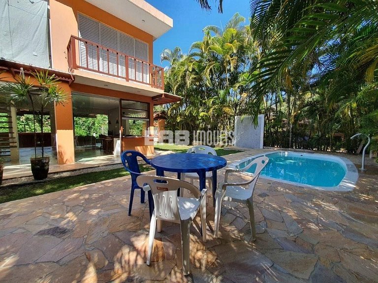 Casa com 5 suítes na praia de Itamambuca, Ubatuba