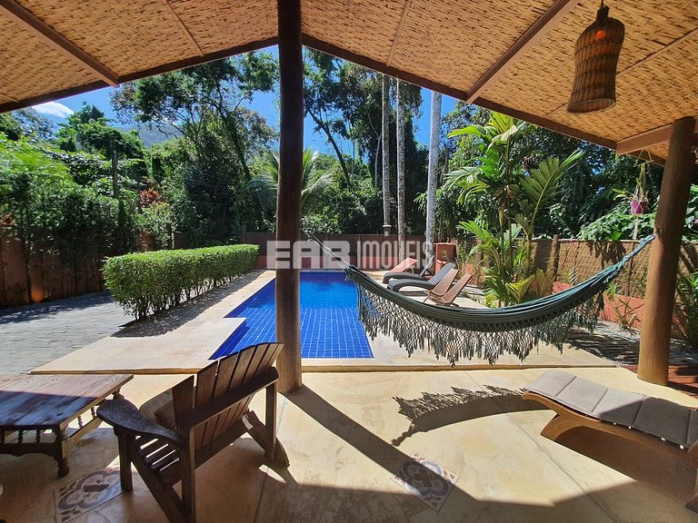 Casa para locação de temporada na Praia do Prumirim, Ubatuba