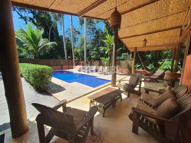 Casa para locação de temporada na Praia do Prumirim, Ubatuba