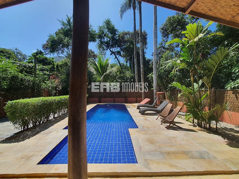 Casa para locação de temporada na Praia do Prumirim, Ubatuba