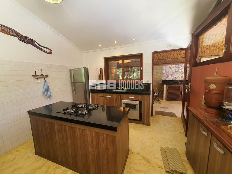 Casa para locação de temporada na Praia do Prumirim, Ubatuba