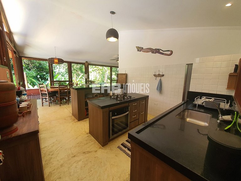 Casa para locação de temporada na Praia do Prumirim, Ubatuba