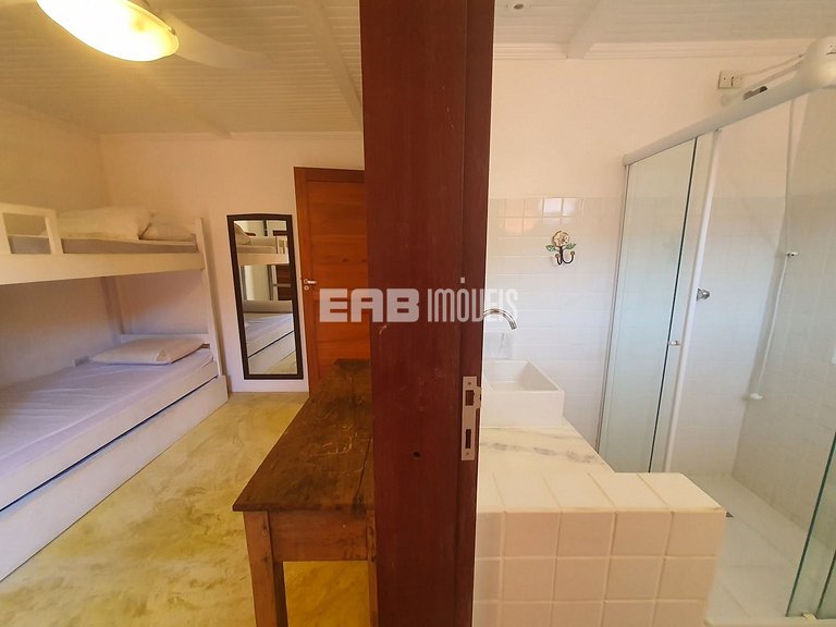 Casa para locação de temporada na Praia do Prumirim, Ubatuba