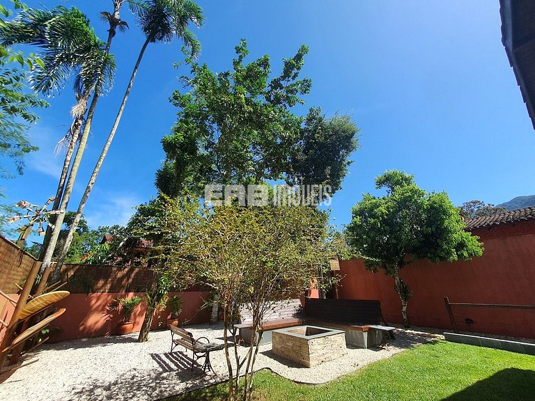 Casa para locação de temporada na Praia do Prumirim, Ubatuba