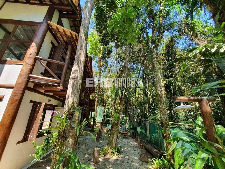 Refúgio entre a Mata Atlântica e a Praia de Itamambuca