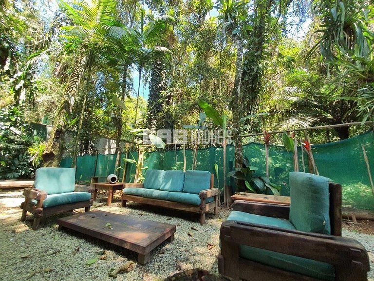 Refúgio entre a Mata Atlântica e a Praia de Itamambuca