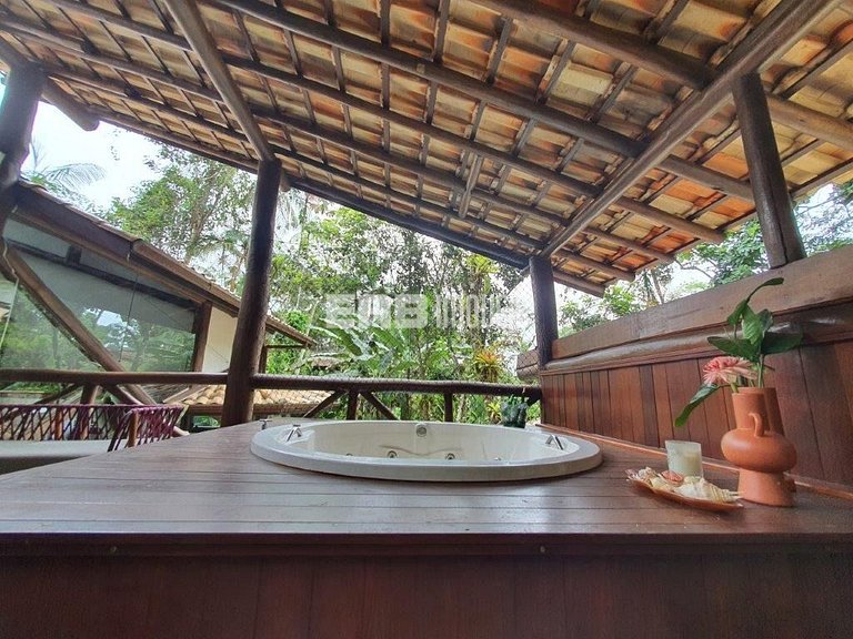 Refúgio entre a Mata Atlântica e a Praia de Itamambuca