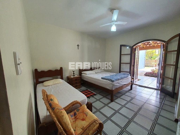 Casa a 250m da praia para locação em Itamambuca