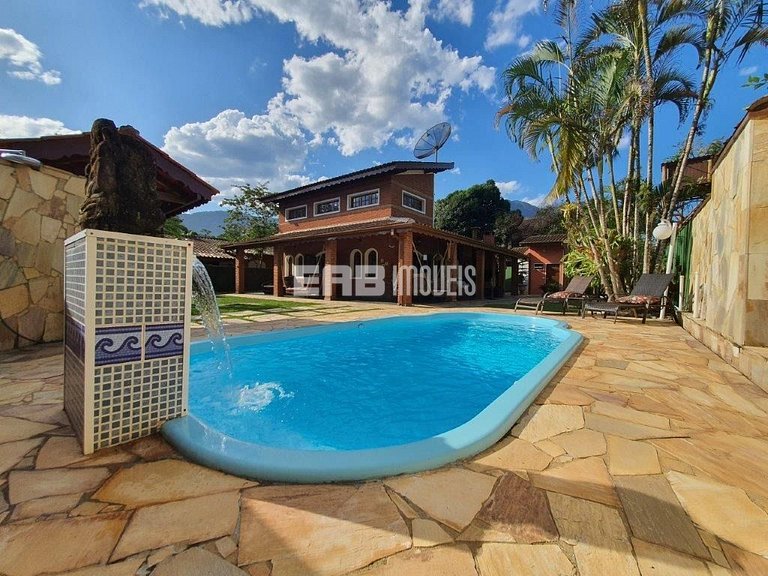 Casa com 3 quartos em Itamambuca, Ubatuba