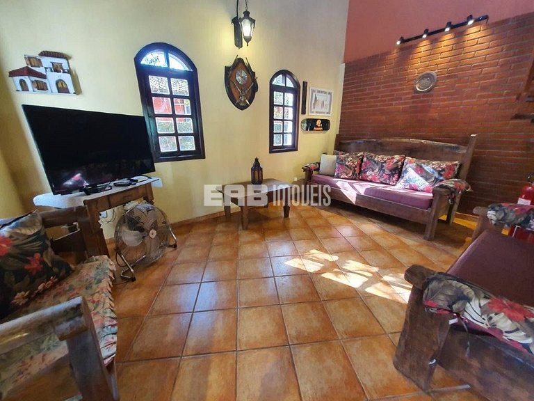 Casa com 3 quartos em Itamambuca, Ubatuba