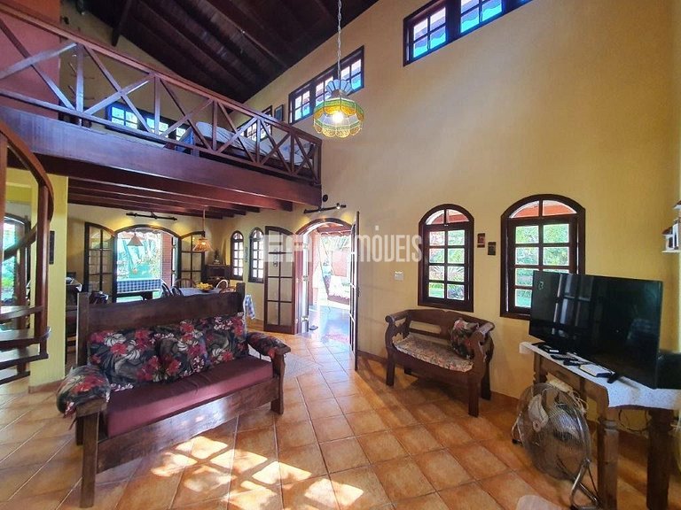 Casa com 3 quartos em Itamambuca, Ubatuba