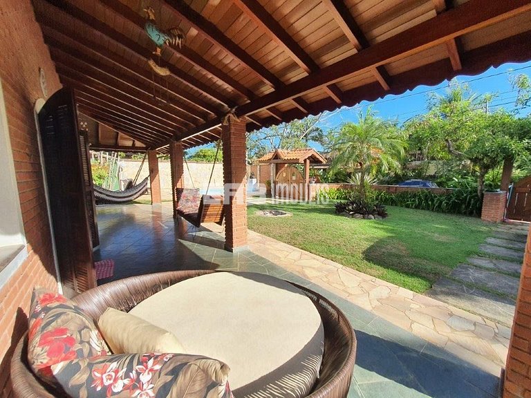 Casa com 3 quartos em Itamambuca, Ubatuba