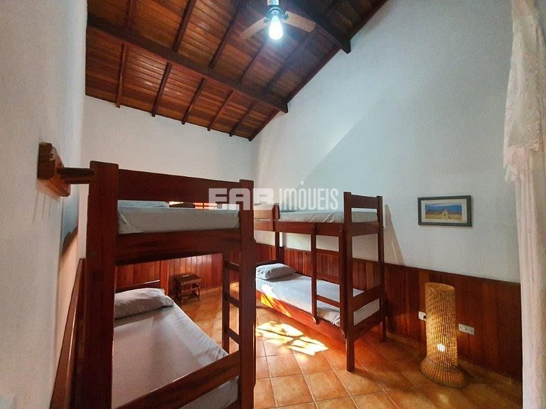 Casa com 3 quartos em Itamambuca, Ubatuba