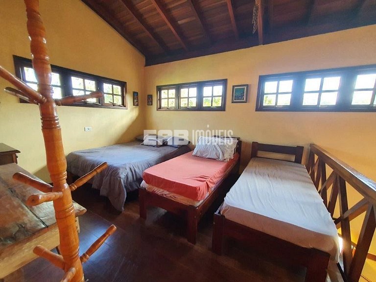 Casa com 3 quartos em Itamambuca, Ubatuba