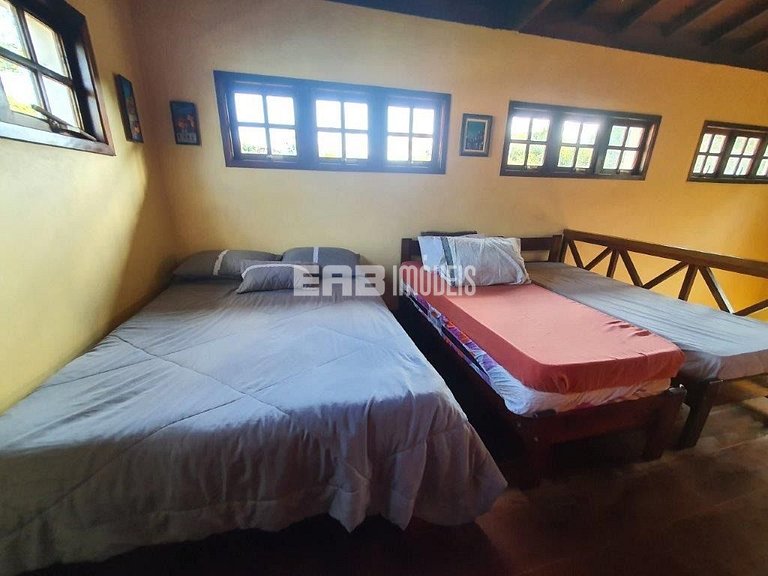 Casa com 3 quartos em Itamambuca, Ubatuba