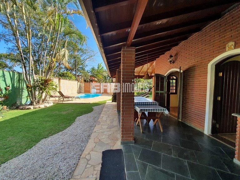 Casa com 3 quartos em Itamambuca, Ubatuba