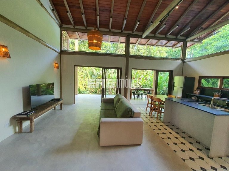 Casa 4 suítes, ar-condicionado e ducha aquecida