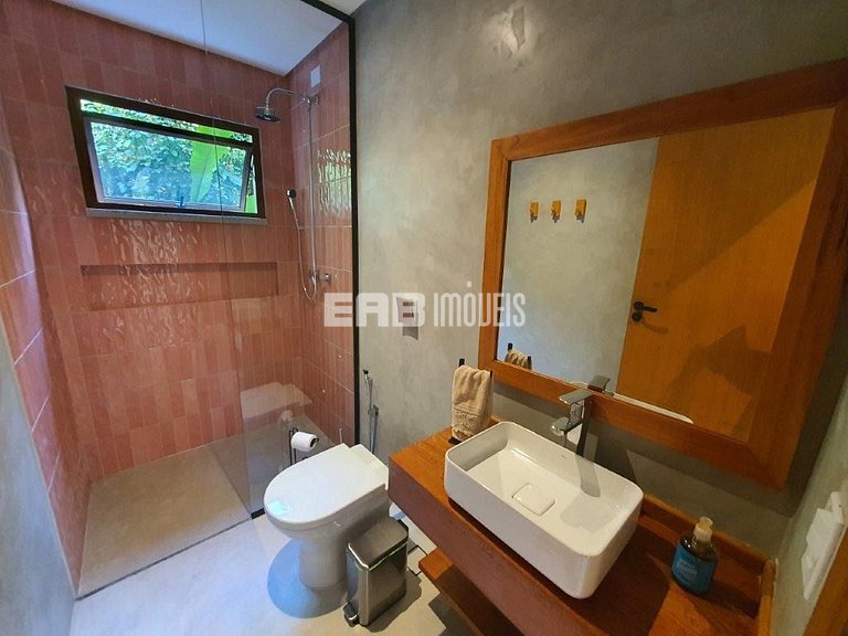 Casa 4 suítes, ar-condicionado e ducha aquecida